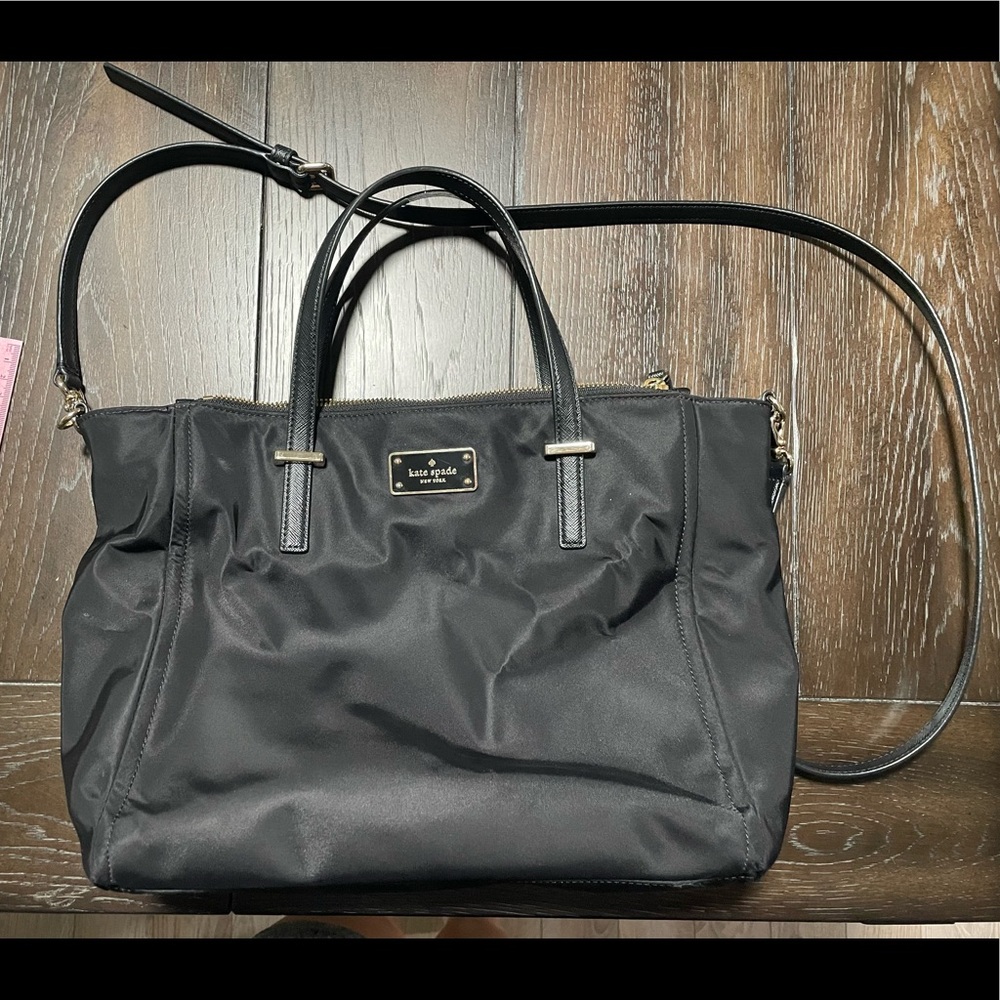 Kate spade large cloth handbag